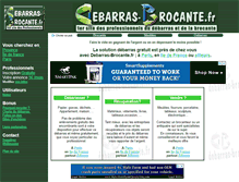 Tablet Screenshot of debarras-brocante.fr